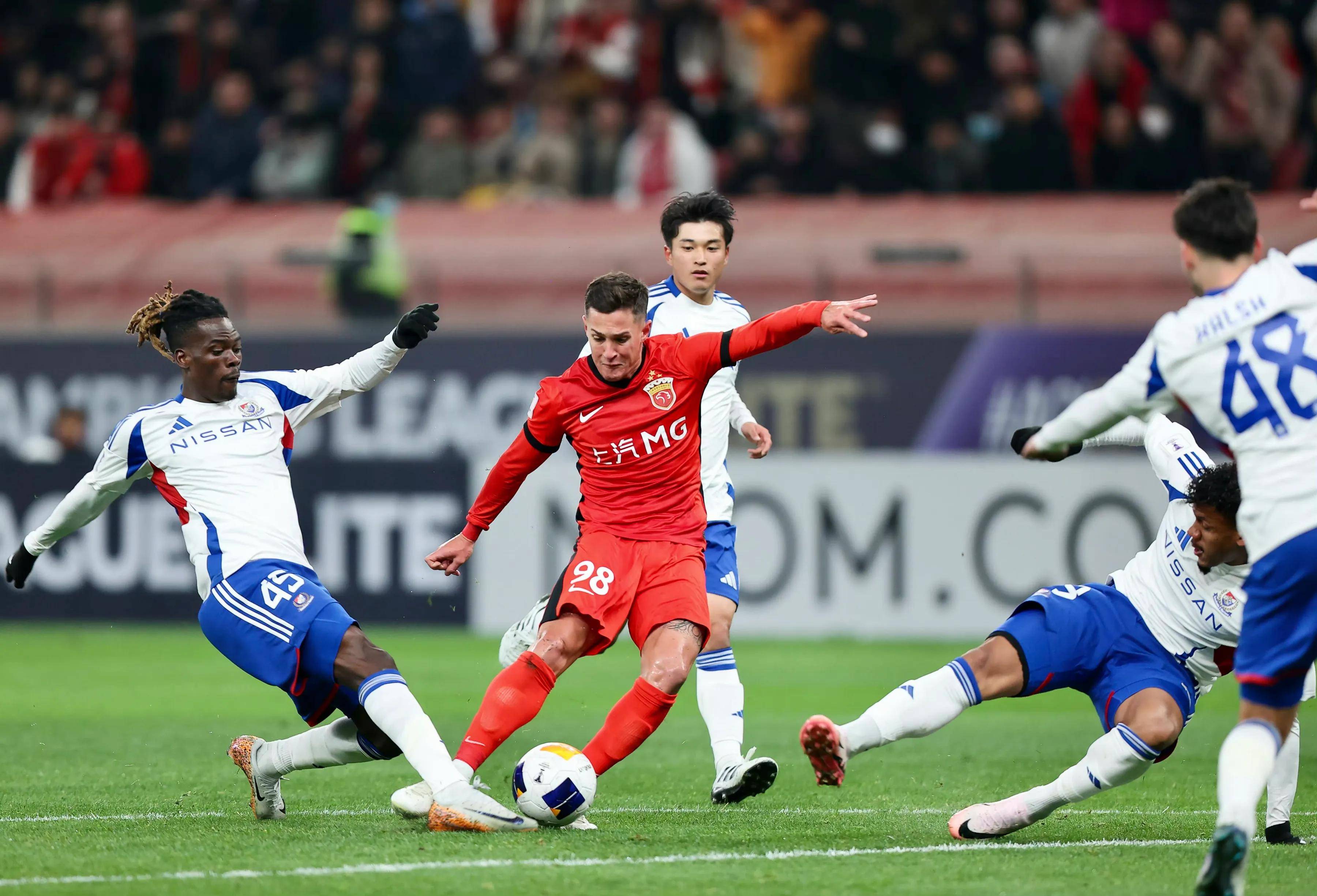 横滨水手备战即将到来的对决的简单介绍