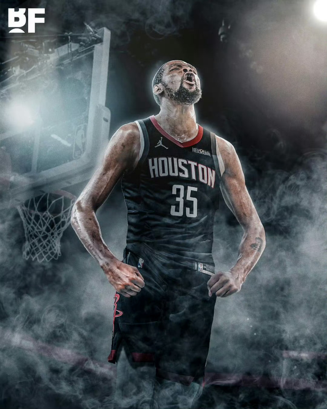 篮网全队发威逆转马刺，杜兰特状态火爆